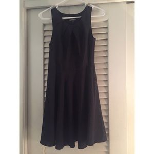 Express peephole dress